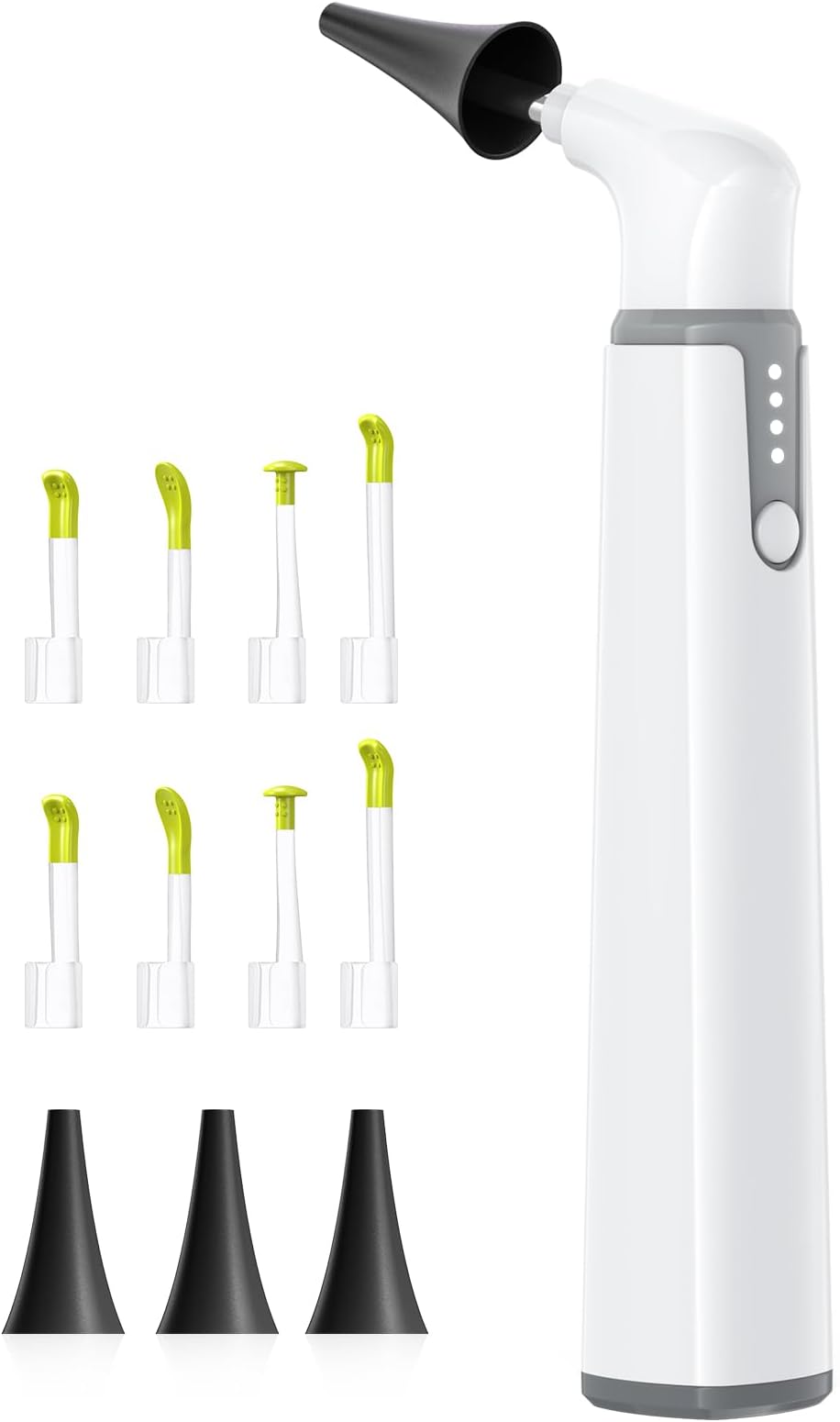 ScopeAround Otoscope,3.9mm Ultra-Thin Wireless Otoscope WiFi Ear Otoscope with Light, Digital Otoscope with Temperature Control and Gyroscope, Compatible with Android/iPhone