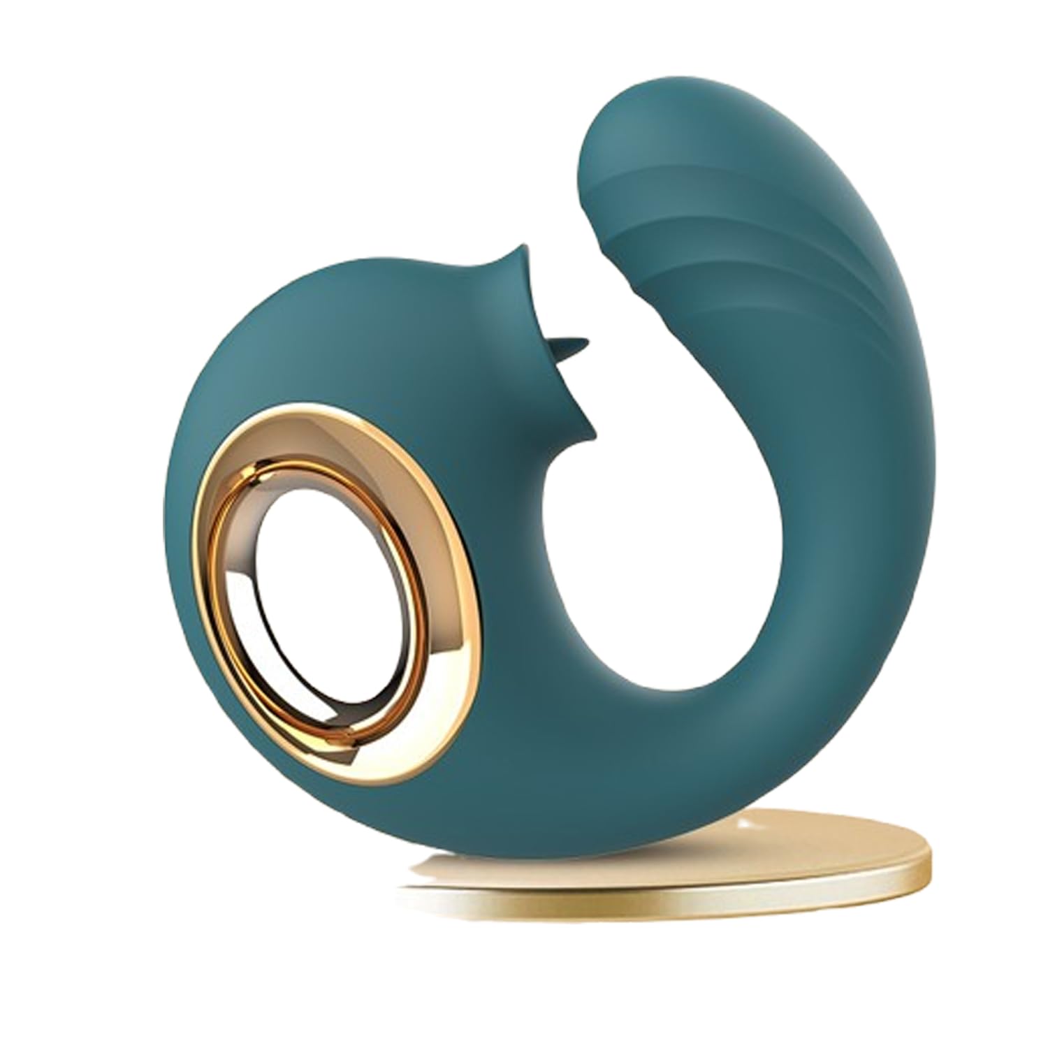 Sucking Toy Female Rechargeable Adult Toy - Strong Tongue Sucking and Licking G Sucking Toy Female Couple Panty Stimulation Green A1-08-HT37