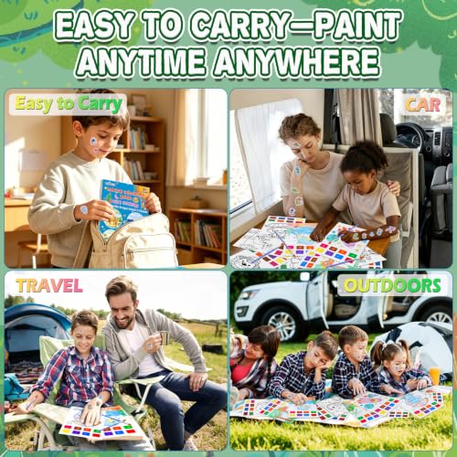 Image of Yeolepor Paint with Water Books for Kids Toddlers, Mess Free Coloring Set