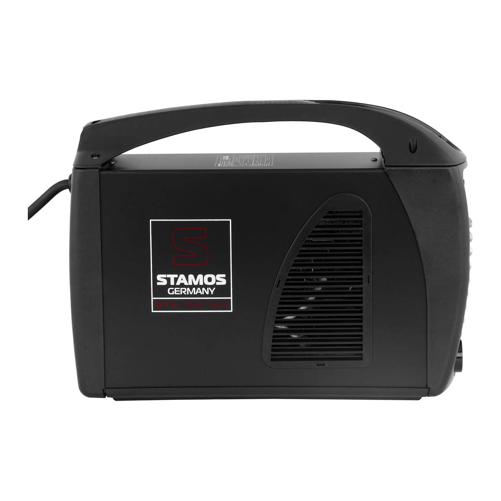 Stamos Germany S-MMA 250.IGBT Inverter Schweißgerät Elektroden Schweißgerät MMA E-Hand (250 A, 230 V, Hot Start, IGBT, 8 m Kabel, inkl. Zubehör) PRO Series