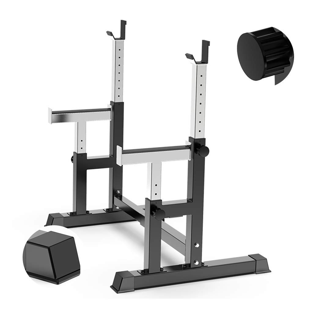 AYCDL Strength Training Dumbbell Racks Multifunctional Squat Racks Professional Home Bench Benches Fitness Barbell Weightlifting Beds,Black-120 * 70 * 120cm