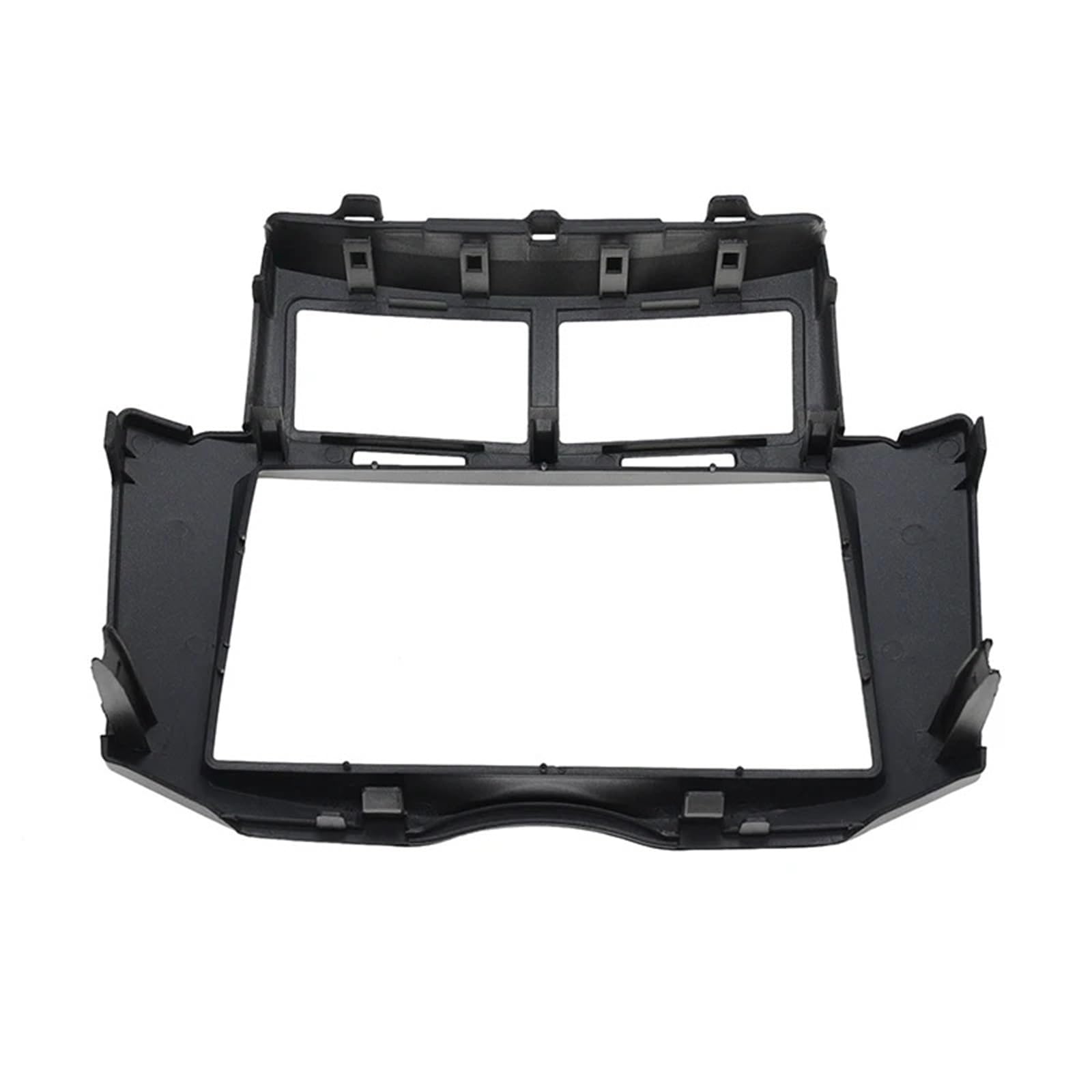 zaślepki radia Pasuje do Toyota Yaris Vitz Platz 2005-2011 instalacja ramy twarzy zestaw przycinania Stereo podwójny panel Din ramka wykończeniowa radia samochodowego