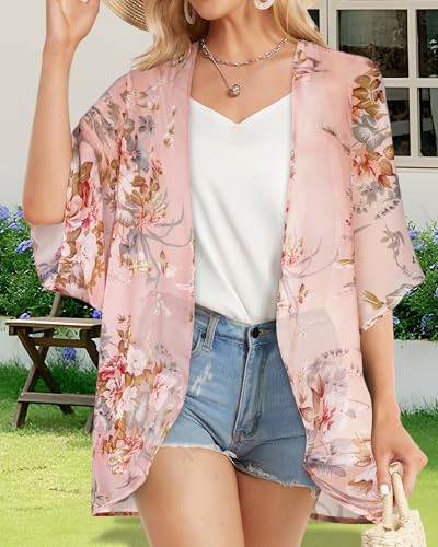 Image of Swimsuit Coverups for Women Sarong Beach Bikini Wrap Sheer Short Skirt Chiffon Scarf for Swimwear