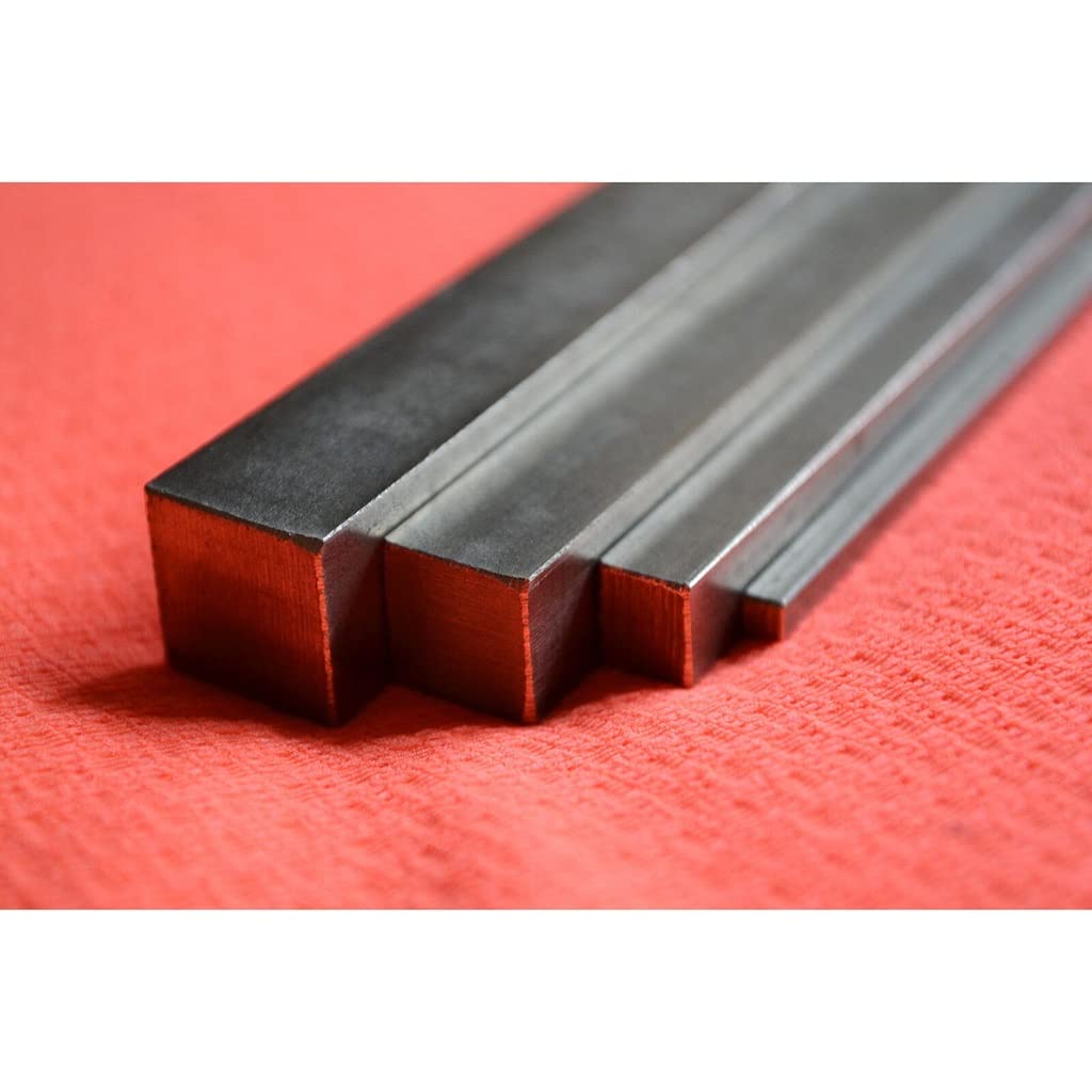 CABINE 3Pcs Länge 300Mm,304 Edelstahl Solid Square Rod Für Key Stock Tool Parts/6Mm * 6Mm 300Mm