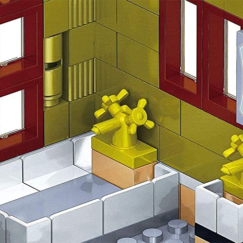 n.g. Wohnkultur - Modell-Set Mini Kinder Bausteine Kinder Montage Bausteine 3D DIY Puzzle Spielen für Erwachsene… – Bild 6