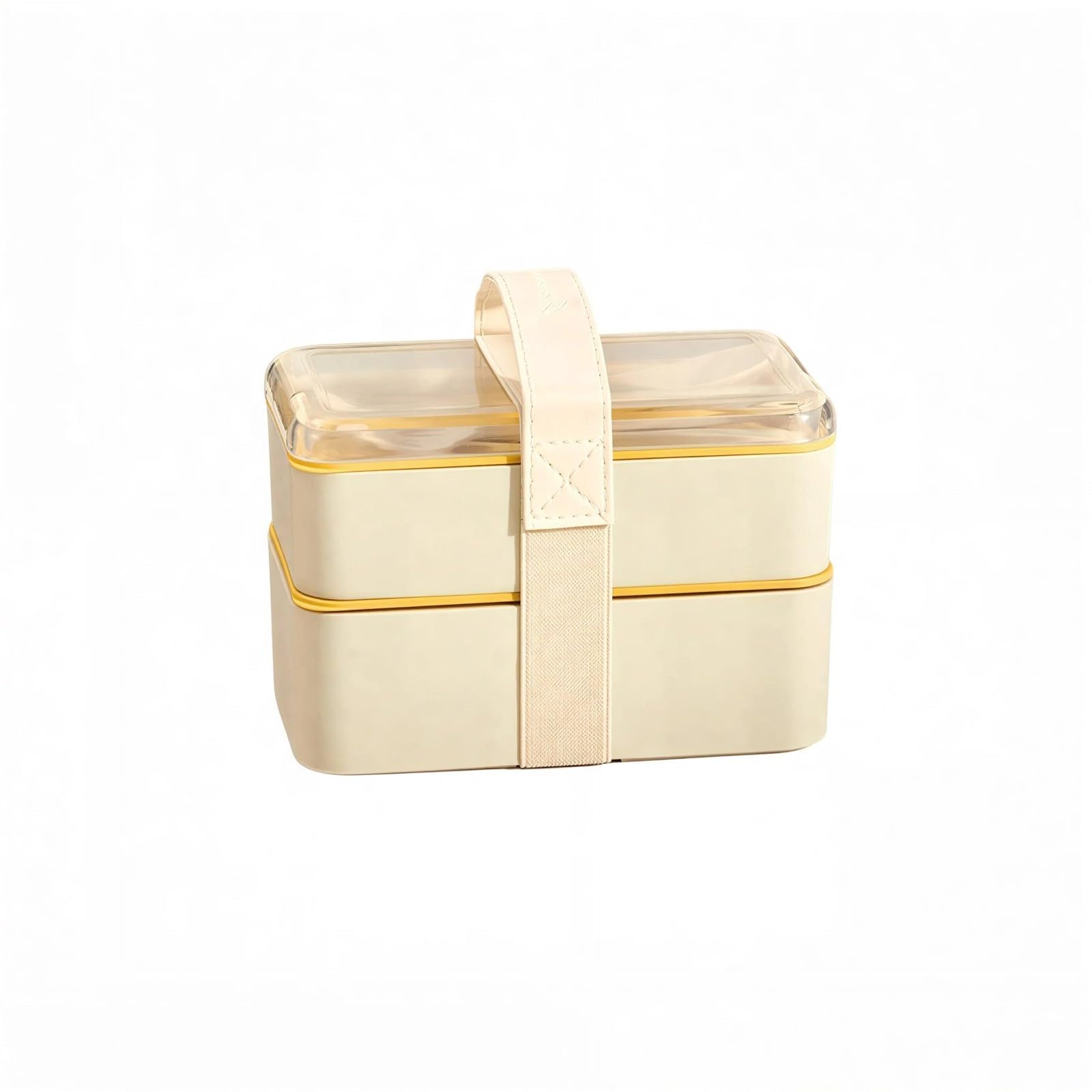 CAZSTYK Layer Food Container Leakproof Seal Microwave Safe Compartmentalized Design Utensils Portable for Students Divided Food Storage Container