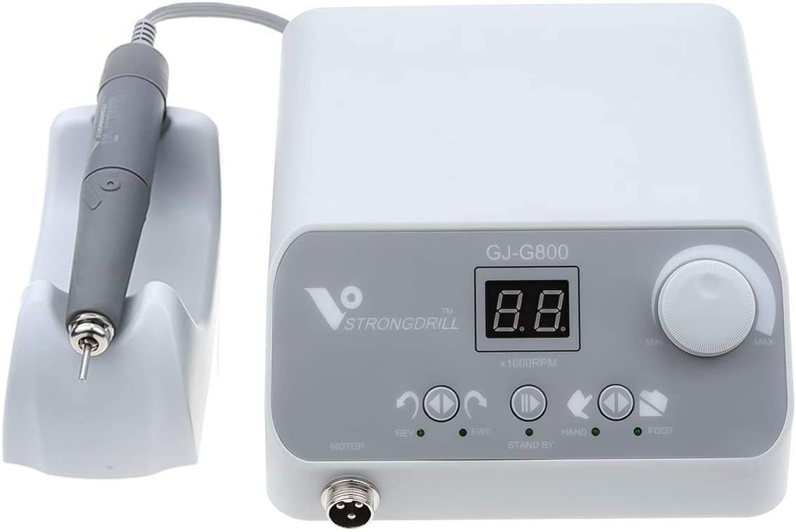 Máquina pulidora de laboratorio sin escobillas ORILAO GJ-G800, 50W, 50000RPM, gris XM, para joyería, cerámica, silicona, trabajo en vidrio