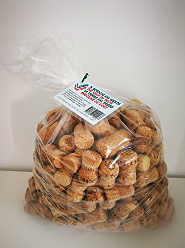 Ateneo del gusto, 250 Tapones de corcho natural para champán, usado; para...