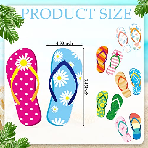 Imanes decorativos flip flop para puerta, pack de 12 miniatura 2
