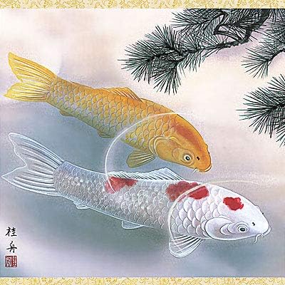 10年保証 掛け軸 掛軸 節句画 行事飾り 端午の節句 かぶと 出世兜 山村