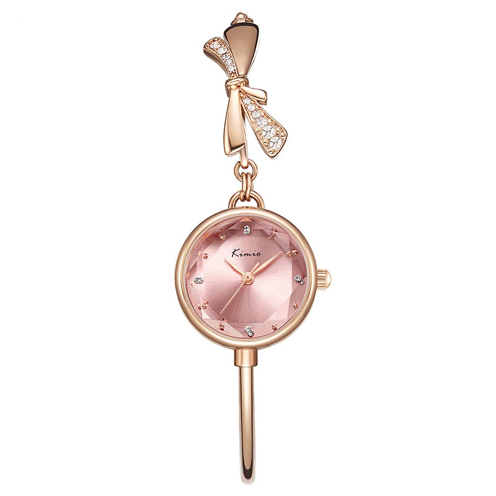 Amazon | Kimio K6435 ラインストーンチェーンブレスレット