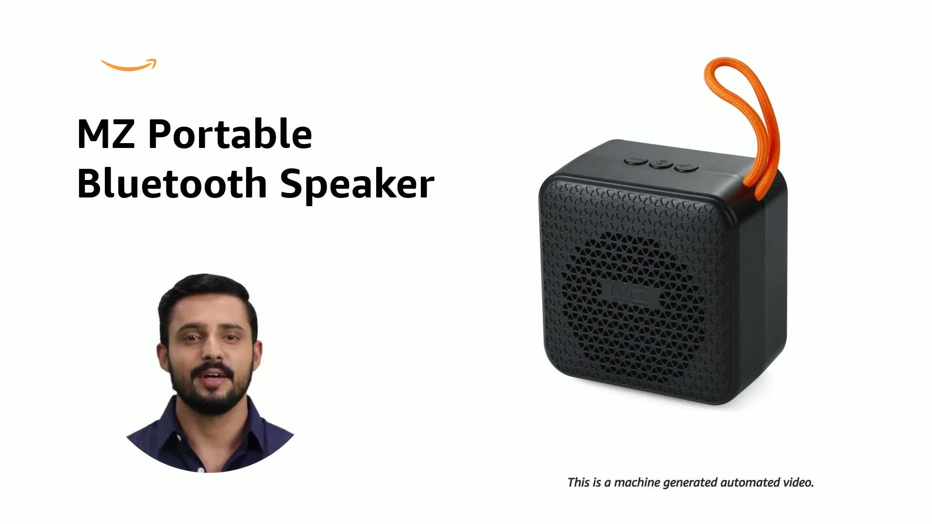 MZ S654 Portable Bluetooth Speaker - Black | Comes Up with Dynamic