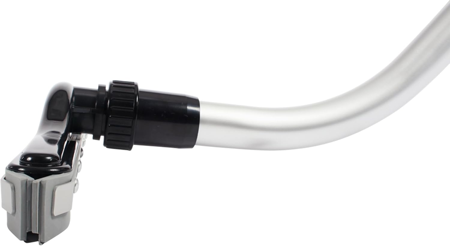 1.5" Diameter Single Piece Commercial S-Wand with 14" Squeegee Tool for Wet/Dry Backpack and Commercial Vacuums
