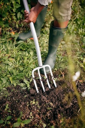 Fourche à bêcher pour sol caillouteux Fiskars SmartFit 4 dents