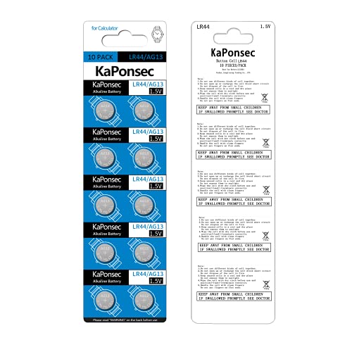 30 Pilas LR44 AG13 A76 1.5V Botón Paquete 30 Unidades miniatura 2