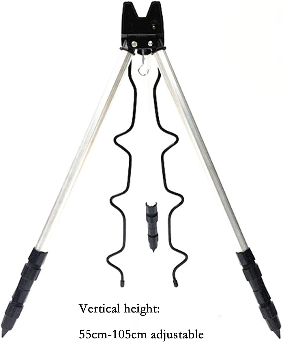 Fishing Gear Sea Rod Triangle Bracket Fishing Rod Bracket Sea Rod Bracket Throwing Rod Fishing Rod Bracket Telescopic Bracket Turret Bracket Fishing Accessories