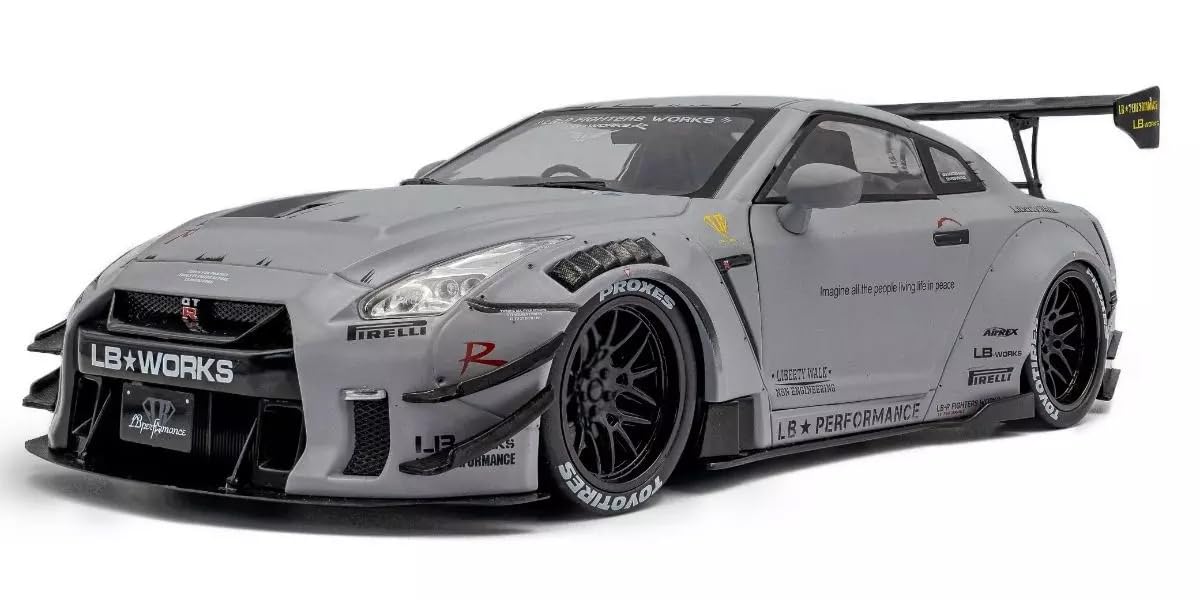 SOLIDO S1805821 1/18 Nissan GT-R (R35) Liberty Walk Body Kit Type