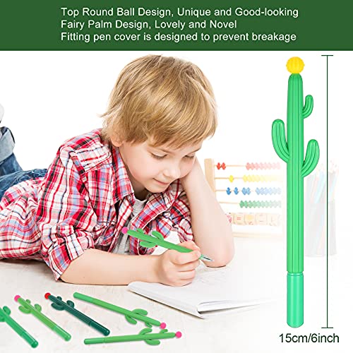 Pack de 24 bolígrafos cactus 0.5mm tinta negra miniatura 2
