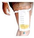 Uro-Care Leg Urine Collecting Bag set with Non Return Valve DB-1060L, Capacity - 800 ml (Pack of 1) gallery image
