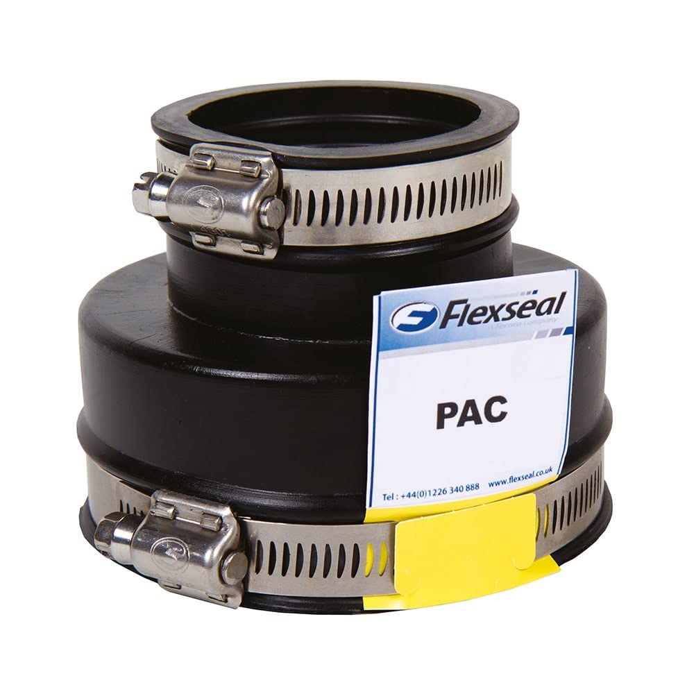 Fernco PAC0301 Adaptor 30-34/24-28mm EPDM Flexible Rubber Boot Plumbing Coupling Pipe Connector