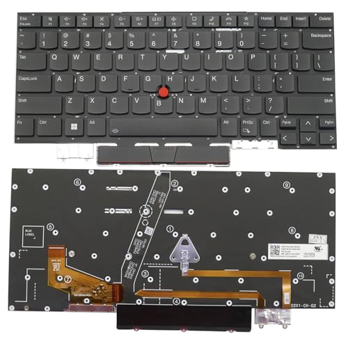 Amazon.co.jp: BestParts バックライト付きノートパソコンキーボード