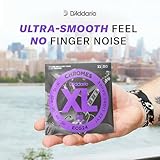 D'Addario XL Chromes Flat Wound Bass Guitar Strings - ECB81-5SL - 5 String - Super Long Scale - Regular Light, 45-132 - Image 6