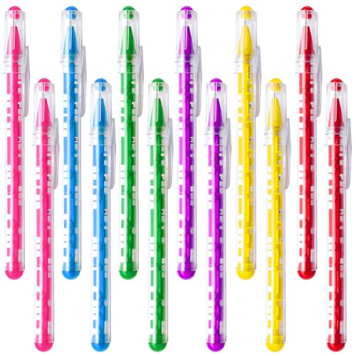 Set de 12 bolígrafos gel forma laberinto tinta negra 1.0 mm miniatura 1