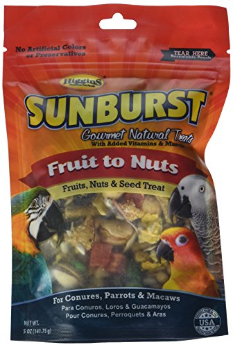 Higgins Sunburst Fruits To Nuts Gourmet Bird Treats #TOP23