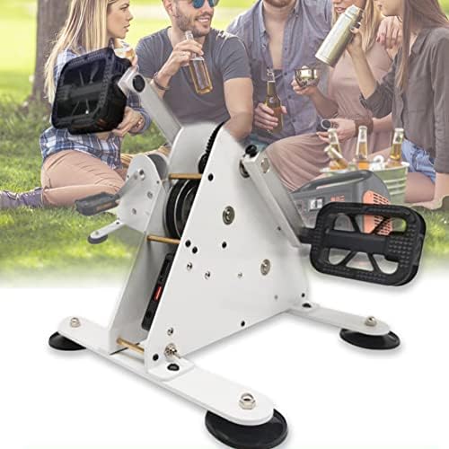 Portable Foot Pedal Power Generator, Manual Crank Generator 50W/100W, Emergency Pedal Power with Dual USB Output DC 1-35V, Ideal for Home, Camping & Outdoor Use