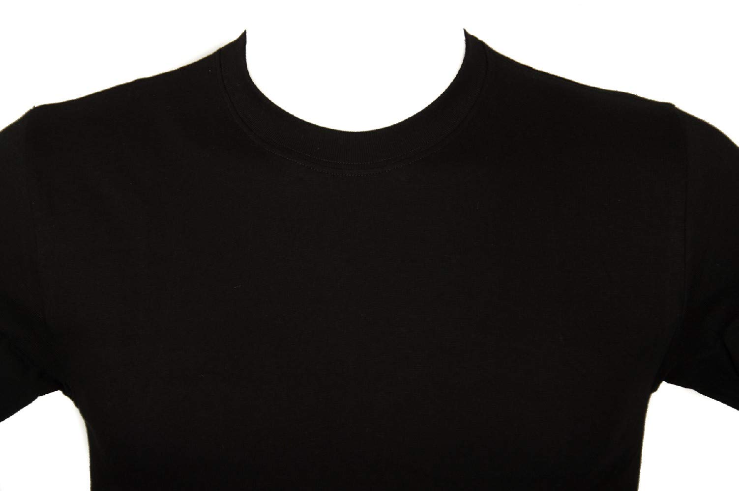 RZIEŃ Opakowanie 2 t-Shirt Intime Mężczyźni Koszula Bawełna Krótki Rękaw Szyi Bipack Sport Koszulka Sportowa 601415, 020b Czarny, XXL
