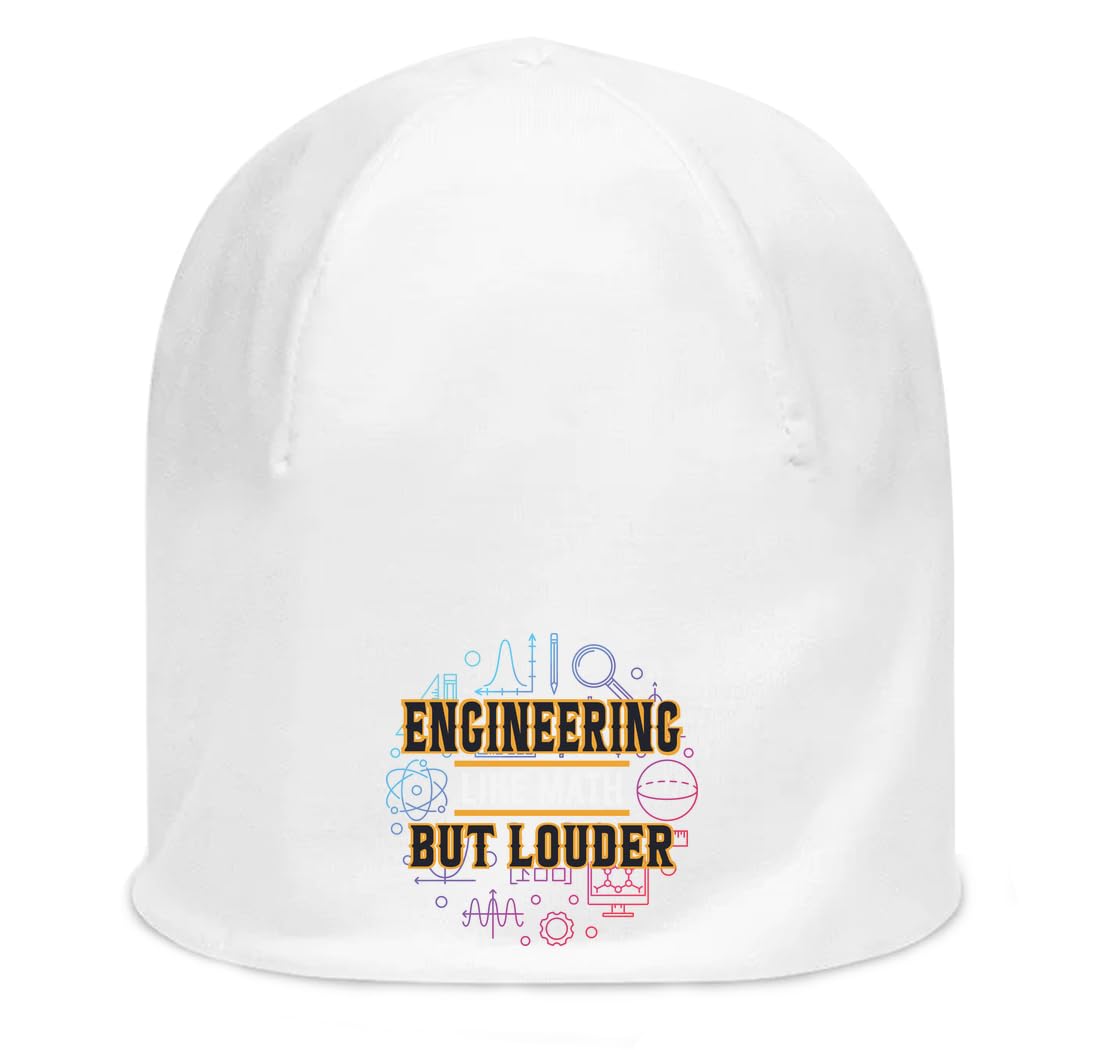 Bonnet coton extensible blanc Engineering pour protéger du froid sans transpirer - 3