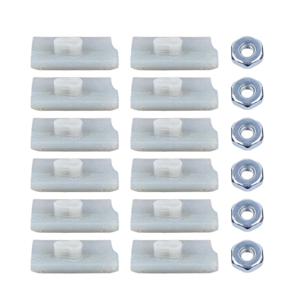 Chain Bar Nut Strip Replacement Part for Chainsaw Guide Bar Secure Fit Compatible with MS240 MS260 MS270 MS280 MS290 MS310 MS390
