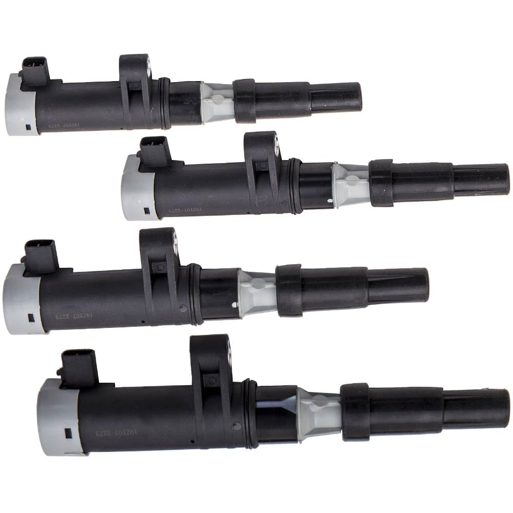maXpeedingrods Lot de 4 bobines d'allumage pour Dacia Duster Logan Renault Clio Megane Scenic Laguna 1.6 2.0