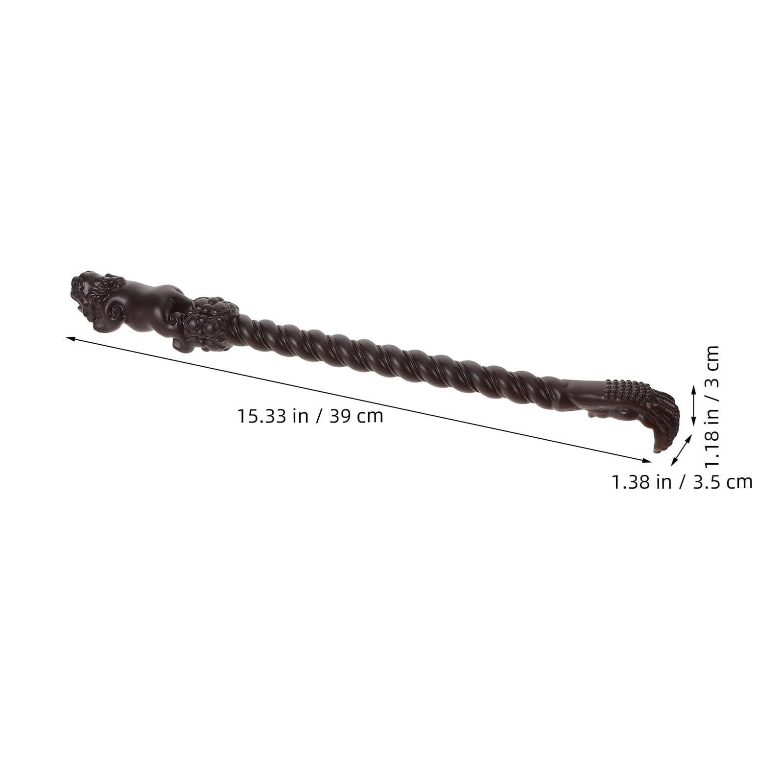 Rascador de Espalda de Madera de Sándalo, Mango Largo de 38 Cm