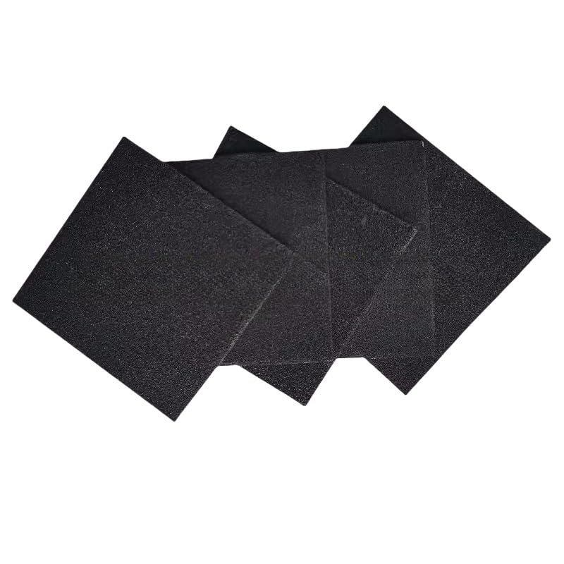 Carcasa electrolítica de carbono y espuma porosa for electrodos de batería, varios espesores disponibles, 1 unidad(0.3mm thick 50x50mm)
