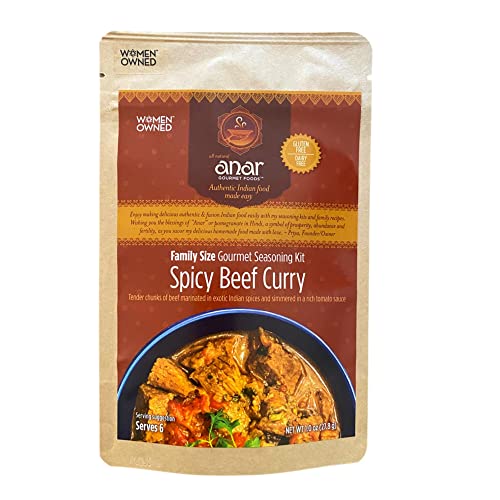 Anar Gourmet Foods, Curry Mushroom Beef, 1 Ounce