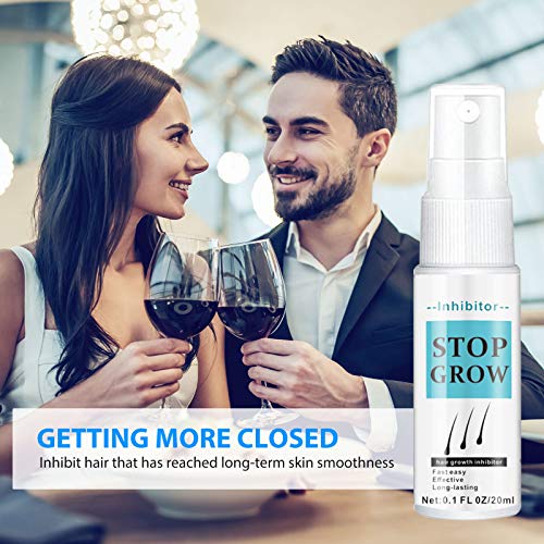 image for Shaboo Prints Hair Removal Spray Hair Inhibitor, Painless Hair Stop Gr