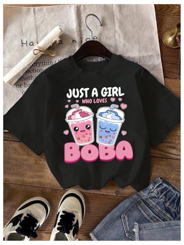 Image of SweatyRocks Girl's 3 Pack Cute Letter Graphic T Shirt Crewneck Short Sleeve Summer Casual Tee Shirt