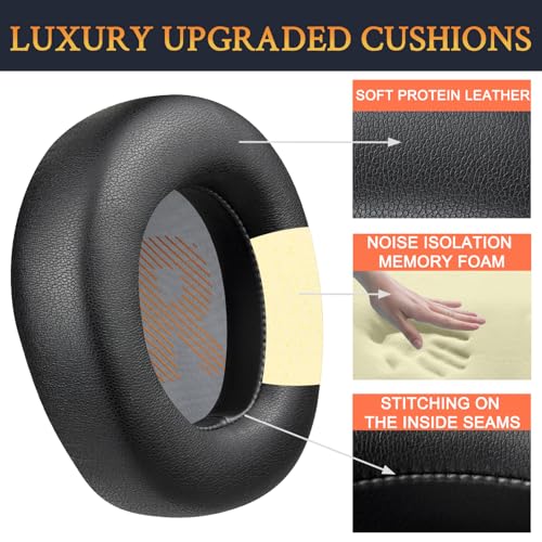 Image of SOULWIT Earpads for JBL Quantum (600 /610 /800 /810 /910) - Black