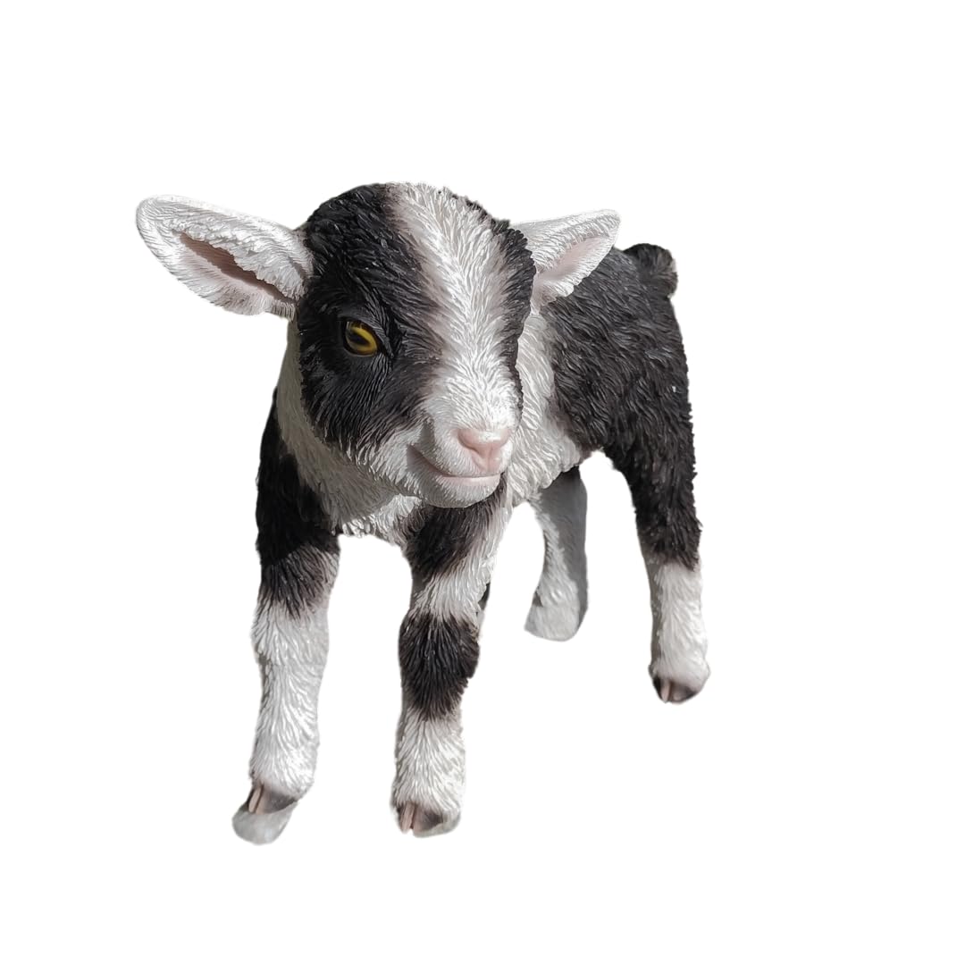 Vivid Arts - Kid Goat - Garden Decor - Indoor Outdoor (Black