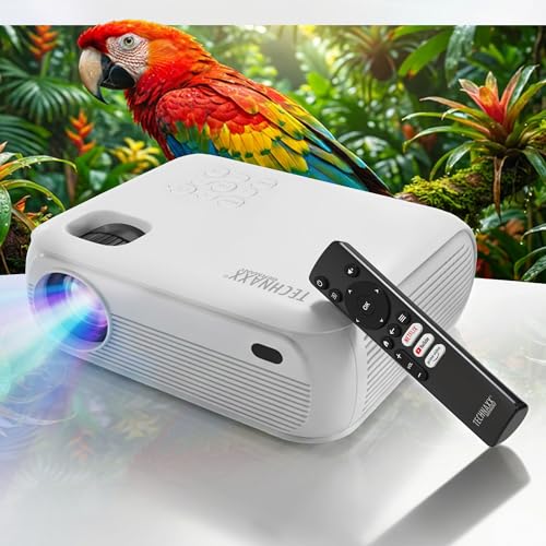 Vidéoprojecteur 200 lumens ANSI Technaxx TX-332 pour corriger les images floues chez soi