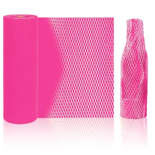 Honeycomb Packing Paper, Kraft Bubble Wrap for Shipping & Moving, Recyclable Cushioning Wrap, Sustainable Packing Material, Protective Packaging for Fragile Items,11.5