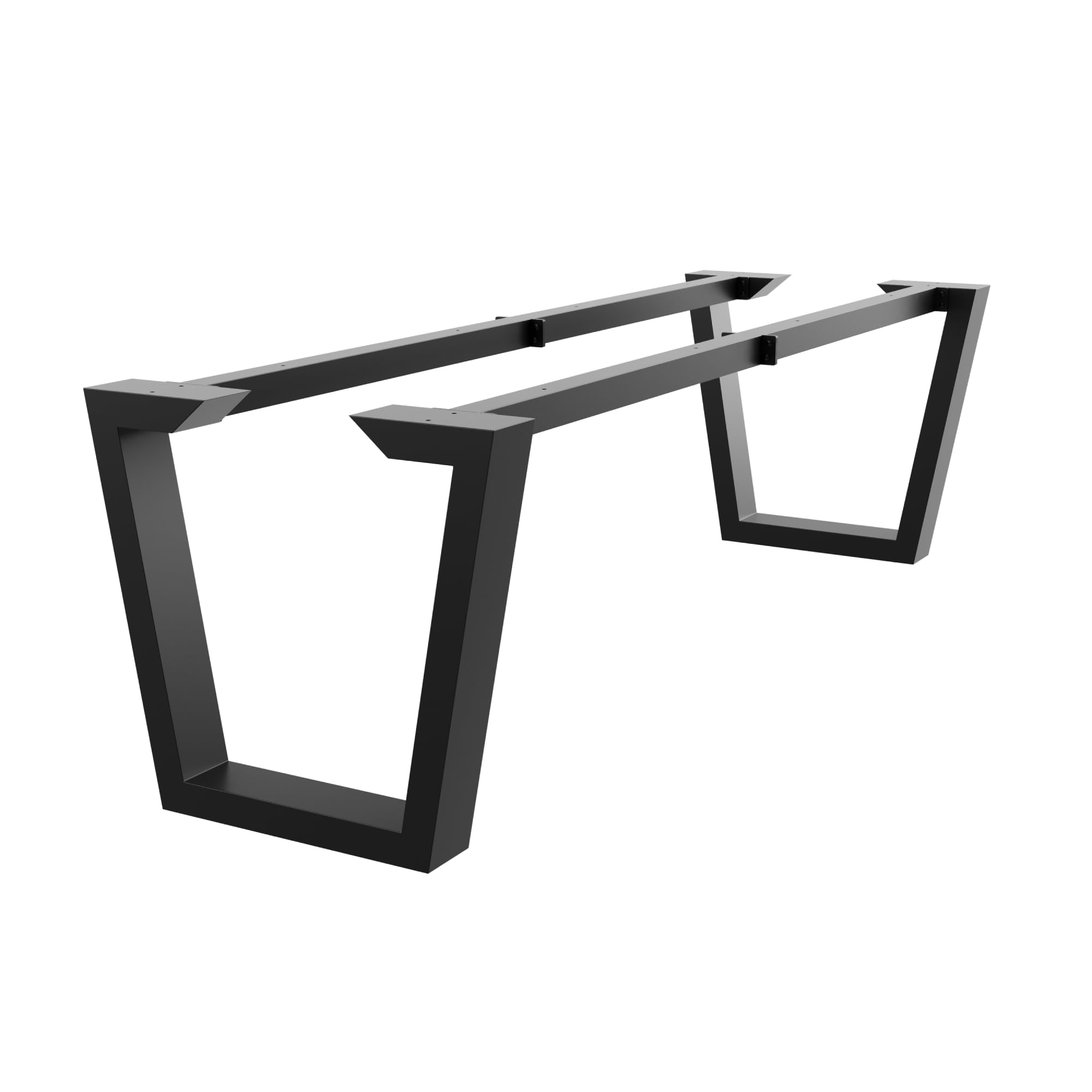 Atria Epox Extreme Tischgestell – V-förmige Stahlbeine, Pulverbeschichtet, Modernes Industrielles Design – 280x80x72 cm