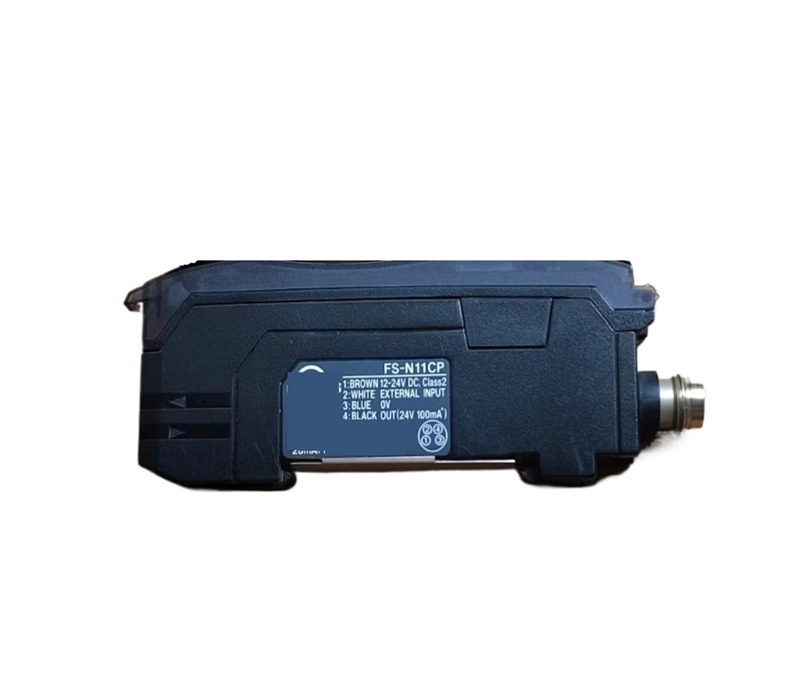 Przełącznik fotoelektryczny Czujnik światłowodowy FS-N11CP Przełącznik fotoelektryczny Wzmacniacz cyfrowy Oryginalne opakowanie Nigdy nie używany Wysyłka teraz Do użytku przemysłowego
