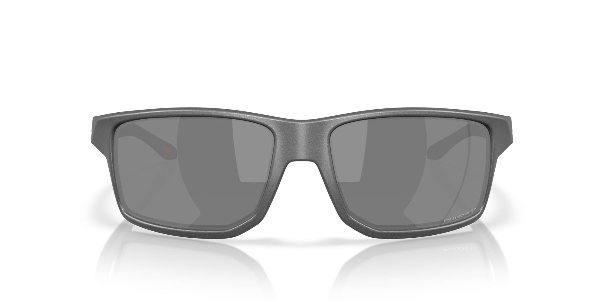 はろ Oakley GIBSTON ブラック サングラス Gibston Prizm Tungsten Polarized Matte Grey Smoke アイウェア