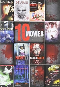 DVD 10-Movie Horror Collection 8 Book