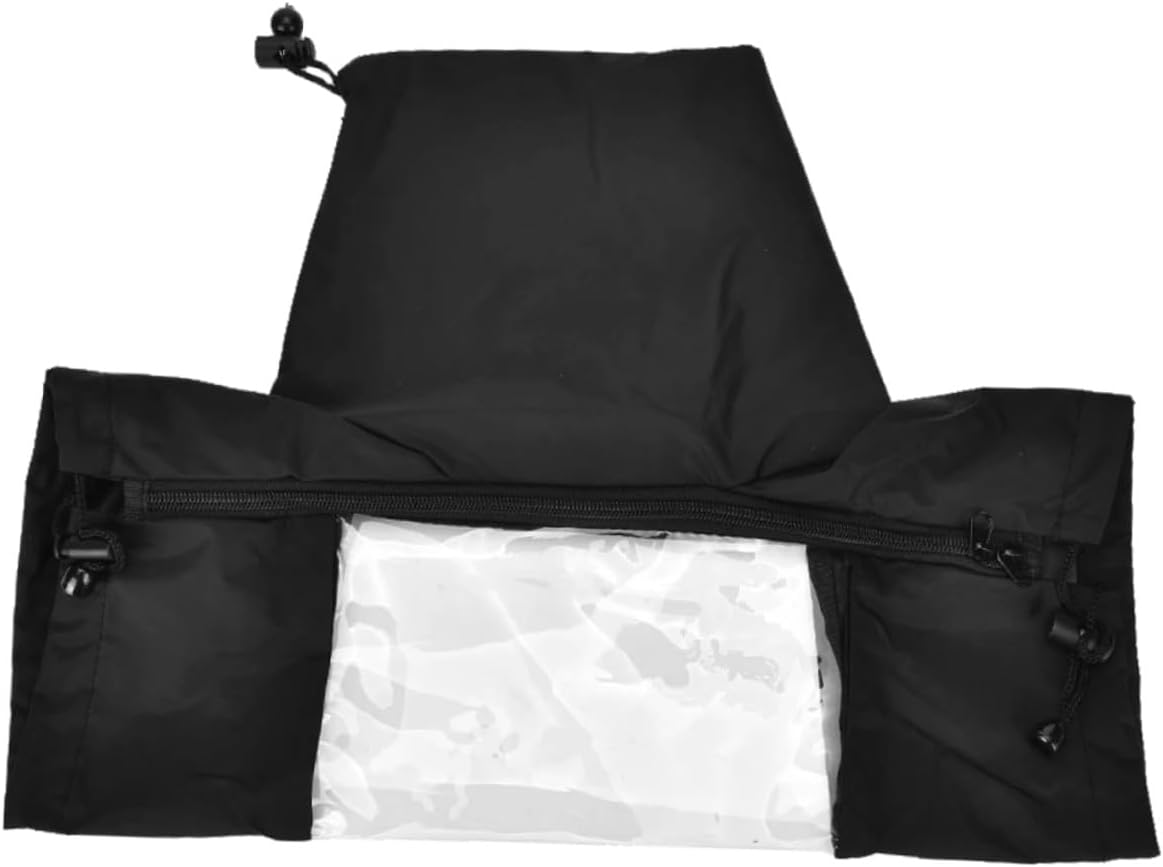 Kisangel Waterproof Camera Rain Cover with Dust Protection for Outdoor DSLR and Mirrorless Cameras, Long Telephoto Lens Raincoat Sleeve for Hunting and Birdwatching