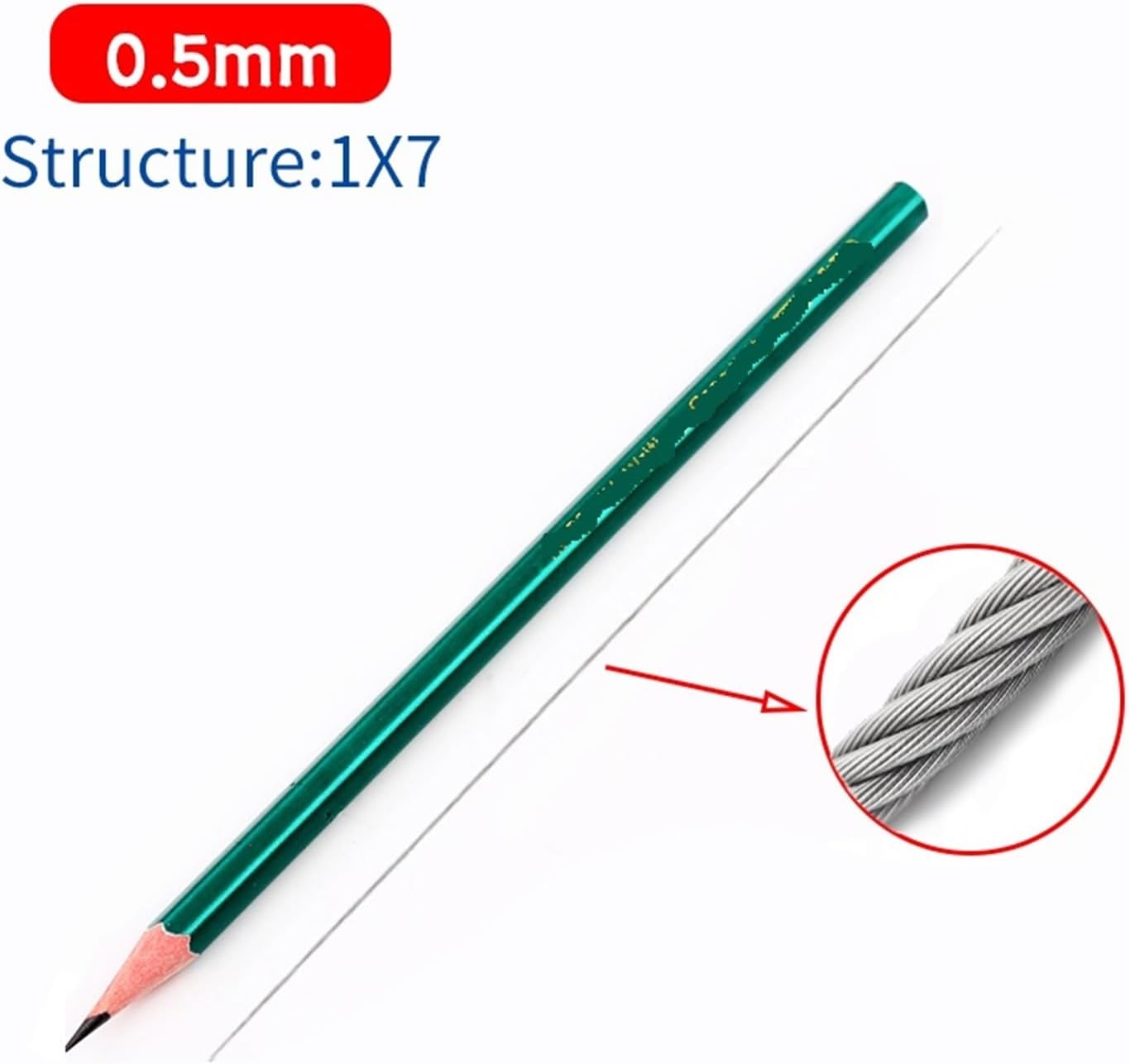 20/50/100メートル 304 ステンレススチール ワイヤー ロープ ソフト フィッシング リフティング ケーブル 物干しロープ