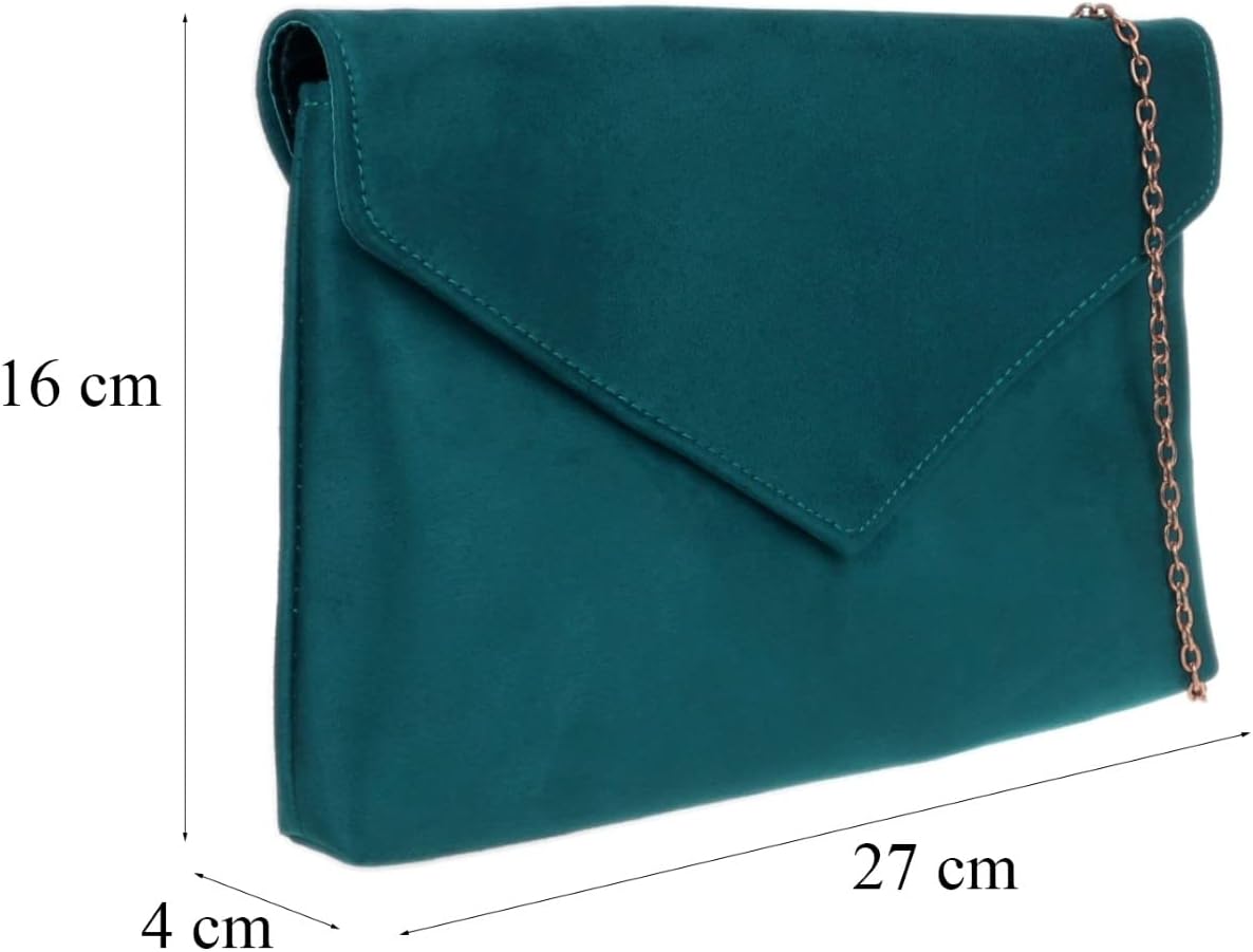 Girly HandBags Plain Clutch Bag