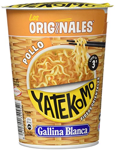 Gallina Blanca - Yatekomo Pollo - Fideos orientales - 60 g - [pack de 4] Cover